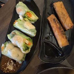 2 Shrimp Egg Rolls 2 shrimp spring rolls 2 Shrimp Egg Rolls 2 shrimp spring rolls