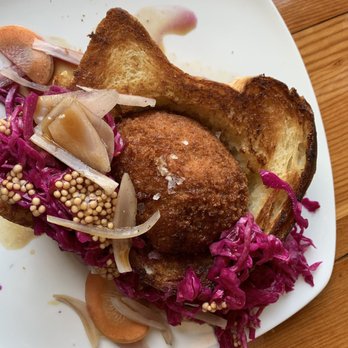 Brimmer & Heeltap - Scottish Egg! Heavenly bread! - New American Near Me - Seattle, Washington