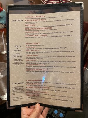Menu photo 1 The Station Americus, GA