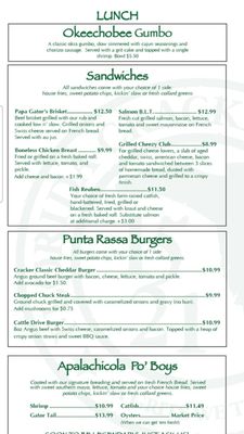 Menu photo 7 Florida Cracker Kitchen Brooksville, FL