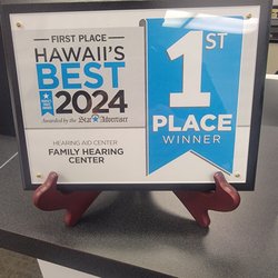 Family Hearing Center - Pearl City Hearing Aid Specialist - Thank you to all of our wonderful patients who voted for us. It's great to be acknowledged and appreciated by our patients.