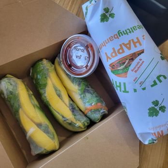 Healthy Banh Mi - My Veggies Hump Day: Avocado/Mango Rolls, and Mushroom/Avocado Banh Mi sandwich! - Vietnamese Near Me - Rockwall, Texas Healthy Banh Mi - My Veggies Hump Day: Avocado/Mango Rolls, and Mushroom/Avocado Banh Mi sandwich! - Vietnamese Near Me - Rockwall, Texas