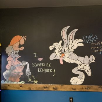 Boonedocks Tusk & Tavern - Chalk artwork at Boonedock's - New American Near Me - Union, Kentucky Boonedocks Tusk & Tavern - Chalk artwork at Boonedock's - New American Near Me - Union, Kentucky