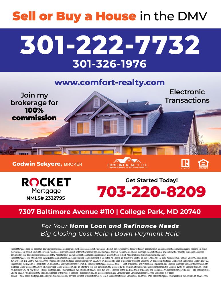 GODWIN SEKYERE ROCKET MORTGAGE Updated September 2024 Request