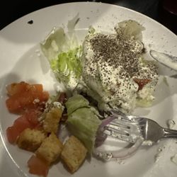Minsky's Pizza - Wedge salad (half)