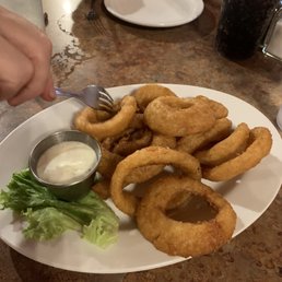 Great Beer-battered onion rings! Great Beer-battered onion rings!