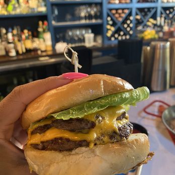 The Atlantic - Happy hour cheeseburger - Seafood Near Me - Virginia Beach, Virginia The Atlantic - Happy hour cheeseburger - Seafood Near Me - Virginia Beach, Virginia