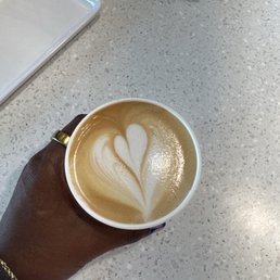 Honey oat latte