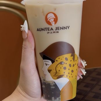 Auntea Jenny - Signature red glutinous rice milk tea IG @lindaeatstagram - Bubble Tea Near Me - San Gabriel, California Auntea Jenny - Signature red glutinous rice milk tea IG @lindaeatstagram - Bubble Tea Near Me - San Gabriel, California