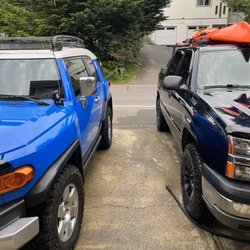 One Stop - Fj cruiser and Chevy Avalanche brought back to life.