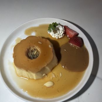 Ambue Restaurant - Argentinian Flan - Latin American Near Me - Los Angeles, California