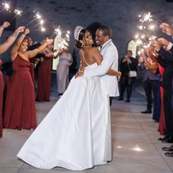 Sparkle & Sass by Stacie - Custom bride Dierdra in her dress by Stacie A. Atelier at Sparkle & Sass by Stacie