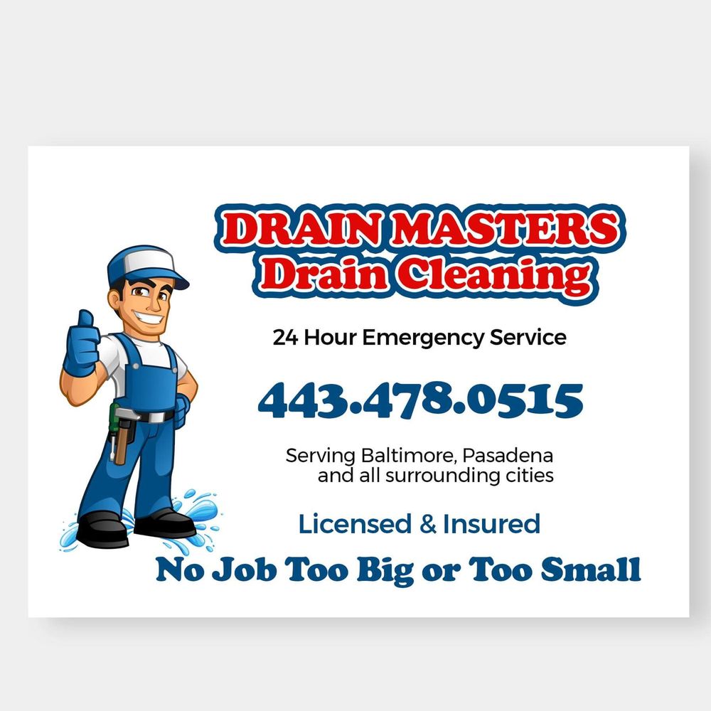 Slide of Drain Masters Drain Cleaning