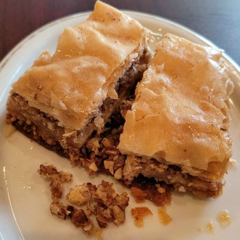 Nafkot Ethiopian Restaurant - Baklava!  It was so rich in flavor and soooo buttery.  So delicious! - Ethiopian Near Me - Raleigh, North Carolina