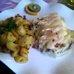 Flügel - Schnitzel Bayerisch
