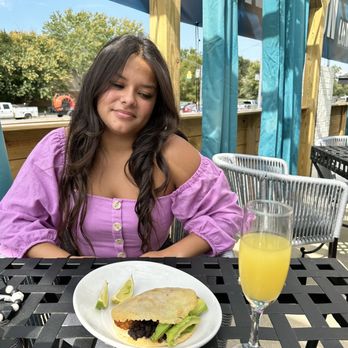 Vivencia Latin Flavors - Vegan Arepa; delicious! - Breakfast & Brunch Near Me - Bloomington, Indiana
