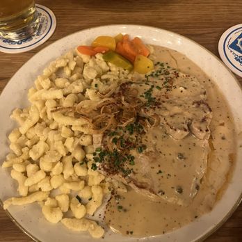 Augustiner-Keller - Pfefferschnitzel - Bavarian Near Me - Munich, BY Augustiner-Keller - Pfefferschnitzel - Bavarian Near Me - Munich, BY