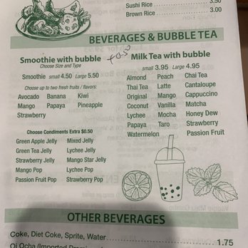 Wasabi Bistro - drink menu - Sushi Bars Near Me - College Park, Maryland Wasabi Bistro - drink menu - Sushi Bars Near Me - College Park, Maryland