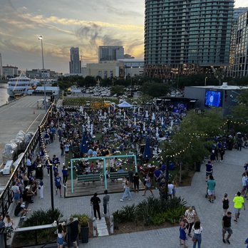 LightHaus Beer Garden - a large crowd of people - Pizza Near Me - Tampa, Florida LightHaus Beer Garden - a large crowd of people - Pizza Near Me - Tampa, Florida