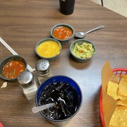 Fajitas Mexican Restaurant - Condiments