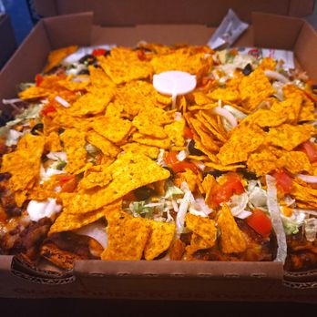 Happy Joe's Pizza - Taco Supreme (sour cream included this time) .  5 total taco sauce packets included - Pizza Near Me - Navarre, Florida