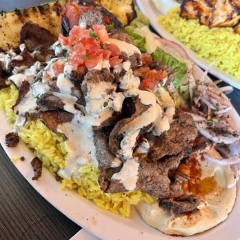 Cafe X2O, Claremont - Beef Shawerma Plate - Lebanese Near Me - Claremont, California Cafe X2O, Claremont - Beef Shawerma Plate - Lebanese Near Me - Claremont, California
