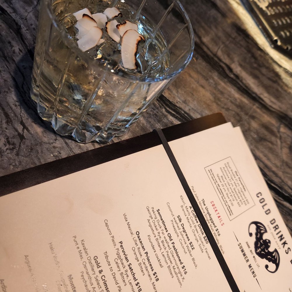 Cold Drinks Bar - Silk degrees is amazing - Cocktail Bars Near Me - San Francisco, California