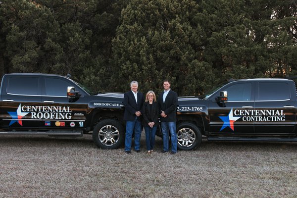 Centennial Contracting and Roofing Logo