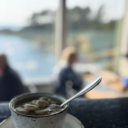 Tidal Raves Seafood Grill - Smoked salmon chowder.
