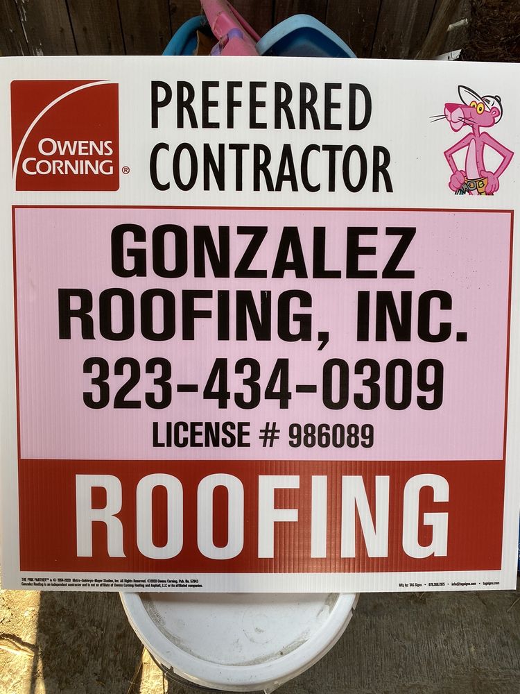 Slide of Gonzalez Roofing
