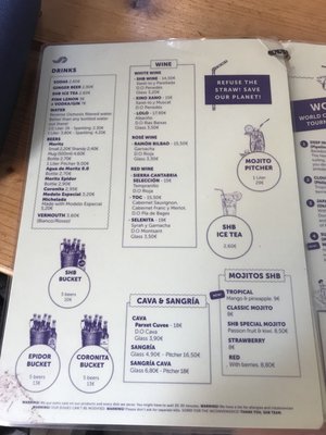 Menu photo 6 Surf House Barcelona Barcelona, B Menu photo 6 Surf House Barcelona Barcelona, B