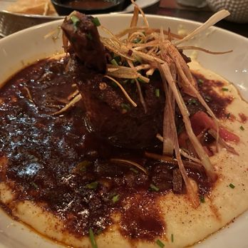 Ghost Ranch - Beef short rib; I'll be dreaming about this smoky spicy sauce with the smooth polenta. This was incredible. - Cocktail Bars Near Me - Tempe, Arizona Ghost Ranch - Beef short rib; I'll be dreaming about this smoky spicy sauce with the smooth polenta. This was incredible. - Cocktail Bars Near Me - Tempe, Arizona
