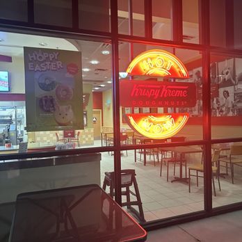 Krispy Kreme - Red light means hot now - Donuts Near Me - San Dimas, California Krispy Kreme - Red light means hot now - Donuts Near Me - San Dimas, California