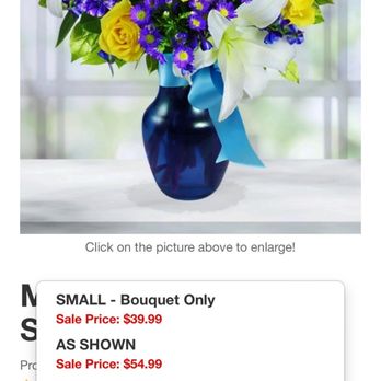Avas Flowers - This is what he ordered and he selected option "as shown." - Florists Near Me