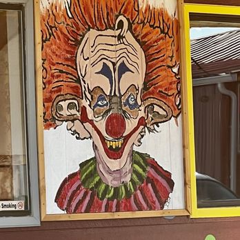 Clown Motel - Creepy clown - Hotels Near Me - Tonopah, Nevada