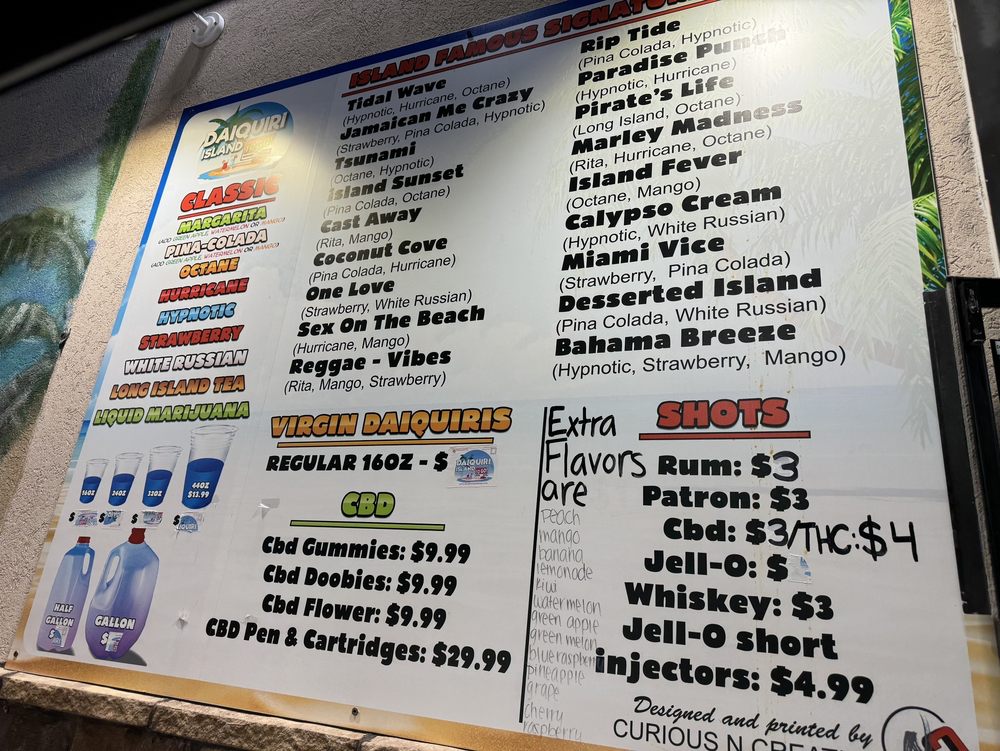 DAIQUIRI ISLAND TO GO Updated June 2024 24 Photos 8501 Antoine Dr