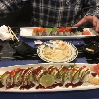 Tree Garden - Two sushi rolls and crab ragoons - Japanese Near Me - Wilmington, Delaware Tree Garden - Two sushi rolls and crab ragoons - Japanese Near Me - Wilmington, Delaware