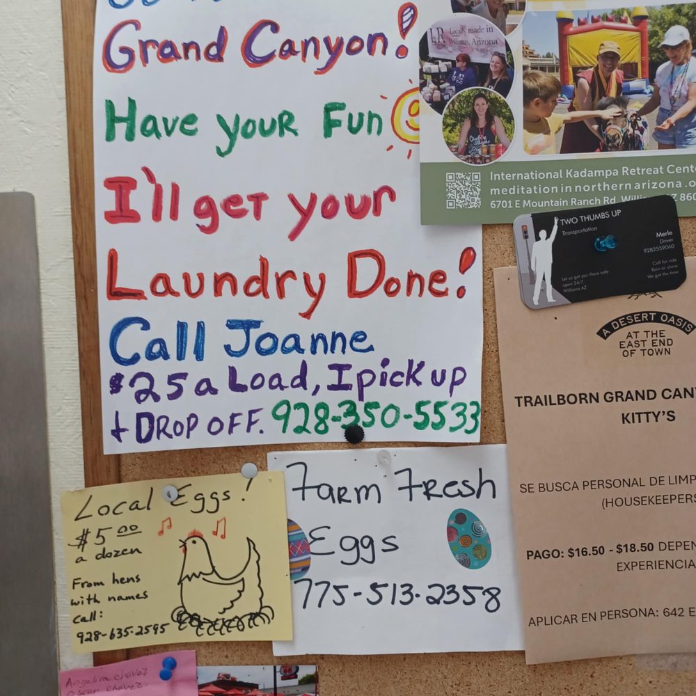 Williams Laundromat - Eggs for sell - Laundromat Near Me - Williams, Arizona Williams Laundromat - Eggs for sell - Laundromat Near Me - Williams, Arizona
