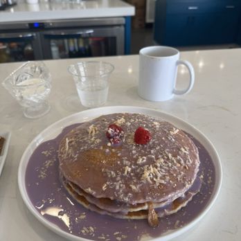 Bites & Bashes Cafe - Ube pancakes - Cafes Near Me - Lomita, California Bites & Bashes Cafe - Ube pancakes - Cafes Near Me - Lomita, California