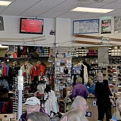 Alf's Restaurant - Mini ski shop inside Alf's.