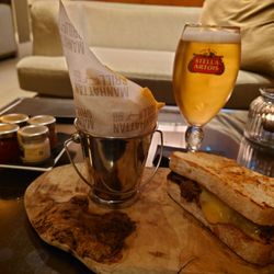 G&Tea Lounge - Slow-cooked Beef Sandwich with Gouda.