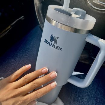 Luna Nails & Spa - Absolutely stunning ! classy yet elegant  French gel manicure on natural nails - Nail Salons Near Me - Upland, California