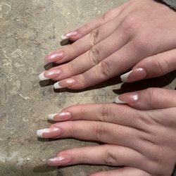 Horrible French tips.