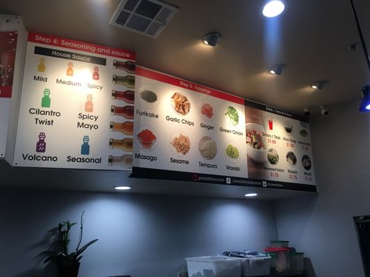 Menu photo 5 Poke Dot Claremont, CA