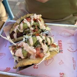 Steven's Cocktail Corner Bar + Kitchen - Chicken tacos: cluck Norris