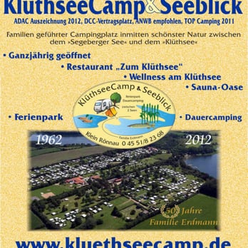 Klüthsee Camp Seeblick - Campingplatz KlüthseeCamp - Campgrounds Near Me - Klein Rönnau, SH