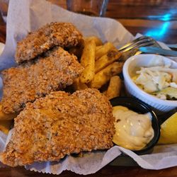 Rockfish fish and chips
