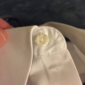 Mint Cleaners - Example of what will happen to your buttons - Dry Cleaning Near Me - Dallas, Texas Mint Cleaners - Example of what will happen to your buttons - Dry Cleaning Near Me - Dallas, Texas