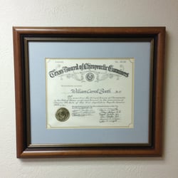 Booth Chiropractic & Acupuncture - State License