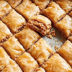 Hindle's Catering - Freshly Baked Honey and Walnut Baklava. Perfect as a sweet end or an anytime treat